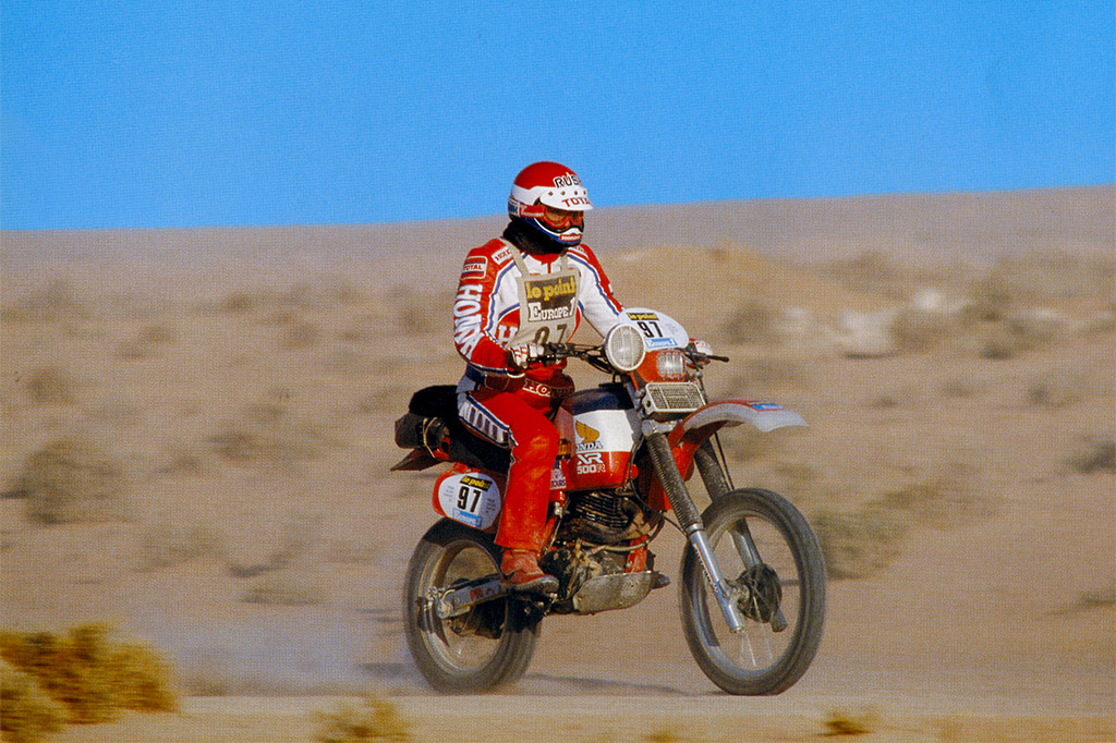 Saiba qual foi a primeira moto Honda a vencer o famoso Rally Paris-Dakar